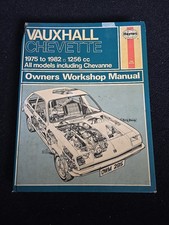 Vauxhall chevette haynes for sale  WAREHAM