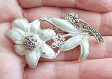 Vintage enamel flower for sale  AYR