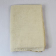 Cream rectangular tablecloth for sale  Mcminnville
