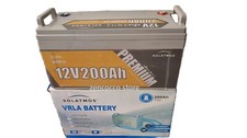 Batteria gel 200ah usato  Formia