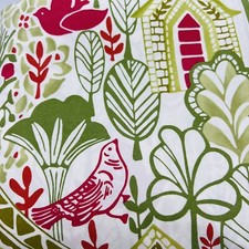 Capa de edredom Pottery Barn Swedish House Birds e 4 fronhas verde rosa rainha completa comprar usado  Enviando para Brazil