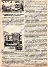 Ornrment portique treillage usato  Spedire a Italy