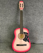 Usado, Cordas de náilon com design exclusivo de furo de som para guitarra rosa acústica comprar usado  Enviando para Brazil