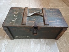 Cassetta legno ww2 usato  Frosinone