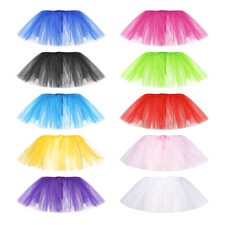 Usado, Saia tutu de dança balé infantil meninas saia de tule shorts roupas de dança de férias comprar usado  Enviando para Brazil