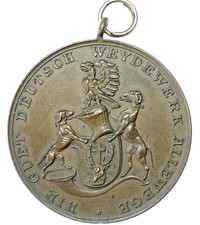 Medaille deutscher jagdclub gebraucht kaufen  Wesel