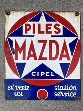 Plaque émaillée mazda d'occasion  Rezé