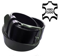 Cintura uomo nera usato  Alcamo