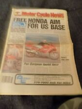 Motor cycle news for sale  WEYMOUTH