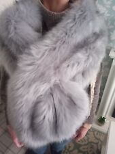 Fushi grey fur for sale  CLEETHORPES