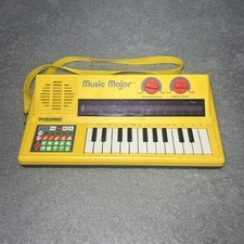 Vintage 1986 V Tech Music Major Teclado de Piano Eletrônico Amarelo - Testado (Leia), usado comprar usado  Enviando para Brazil