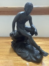 Antique bronze seated d'occasion  Expédié en Belgium