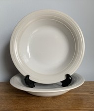 Hornsea cream rimmed for sale  NOTTINGHAM