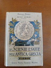Gino loria scienze usato  Roma