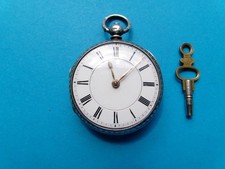 ladies silver pocket watch for sale  DISS