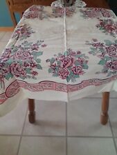 Vintage cotton tablecloth for sale  New Lisbon