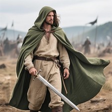Medieval hooded cape d'occasion  Expédié en Belgium