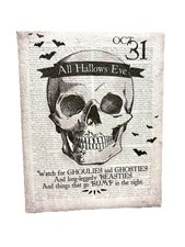 Skull canvas wall for sale  Summer Shade