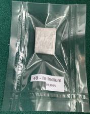 93g indium metall gebraucht kaufen  Plauen