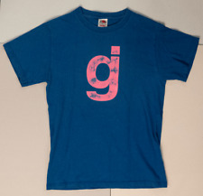 Camiseta Vintage Rara Glassjaw Fruit of the Loom Band Azul Rosa Talla S segunda mano  Embacar hacia Argentina