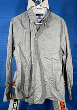 Camisa masculina Tommy Hilfiger azul tamanho médio A5222 comprar usado  Enviando para Brazil