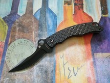 Spyderco szabo black for sale  New Holland