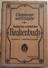 Realienbuch kahnmeyer schulze gebraucht kaufen  Weida