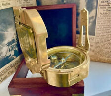 Vintage boussole brass d'occasion  Expédié en Belgium