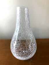 Crackle glass vase for sale  Carmel