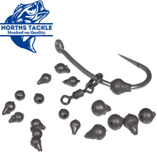 Gancho de Tungsteno Cuentas Terminal de Carpa Aborde Ronnie Rig Negro para Ganchos Talla 8 y 10 segunda mano  Embacar hacia Mexico