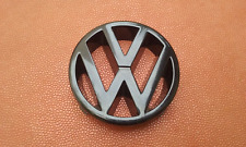 VW GOLF 2 GTI Embleme Calandre Logo Noir/Emblem Badge Black Ø 10cm OEM 323853601 comprar usado  Enviando para Brazil