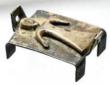 Używany, Antyczny amulet - chora w łóżku - mosiądz posrebrzany, TOP!!! na sprzedaż  PL