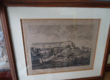 Antica incisione bourgeois usato  Napoli