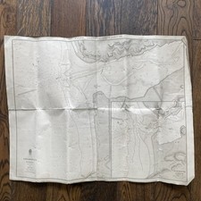 Antique admiralty chart. for sale  TELFORD