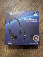PS3 PlayStation 3 fone de ouvido de bate-papo microfone 11 pés cabo USB ONN ajustável -usado comprar usado  Enviando para Brazil