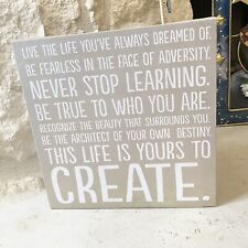 Inspirational wall decor for sale  San Marcos