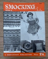 Vintage smocking book for sale  ASHINGTON