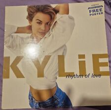 Kylie Minogue Rhythm of Love Album Original 1990 PWL Records HF18 Vinyl Lp comprar usado  Enviando para Brazil