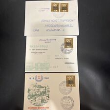 BRD Belege Lot #345 / 3 Stück davon 2x Beförderung mit Jubiläumszug 1960 - S521 comprar usado  Enviando para Brazil