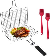 Grillkorb edelstahl 32x22 gebraucht kaufen  Darmstadt