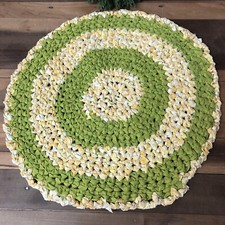 Crochet rug mat for sale  Trinway