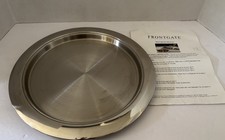 Usado, Bandeja redonda de aço inoxidável 14 polegadas quente e fria Frontgate comprar usado  Enviando para Brazil