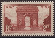 Timbres neufs arc d'occasion  Le Château-d'Oléron