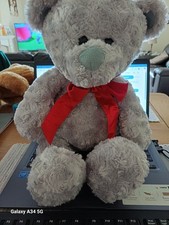 Cuddly grey teddy for sale  WELLINGBOROUGH