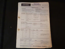Riginal service manual gebraucht kaufen  Hohenstein