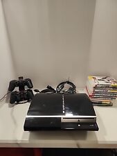Console Playstation 3 Fat 80 Gig com 2 controles, base de carregamento 10 jogos. Funciona  comprar usado  Enviando para Brazil