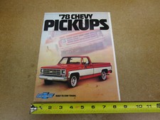 1978 chevrolet pickup for sale  Webster