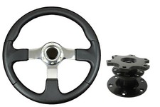 Chrome sports steering for sale  PETERBOROUGH