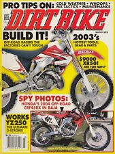Usado, DIRT BIKE – March 2003 – 2004 Honda CRF450X / Works YZ250 / Kawasaki KLX400 comprar usado  Enviando para Brazil