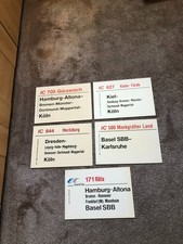 Zuglaufschilder set w2e2 gebraucht kaufen  Osnabrück